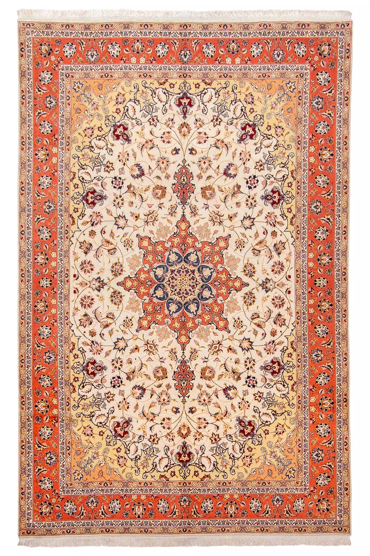 Persian Rug Fine Tabriz 50 Raj - 2 x 3 m
