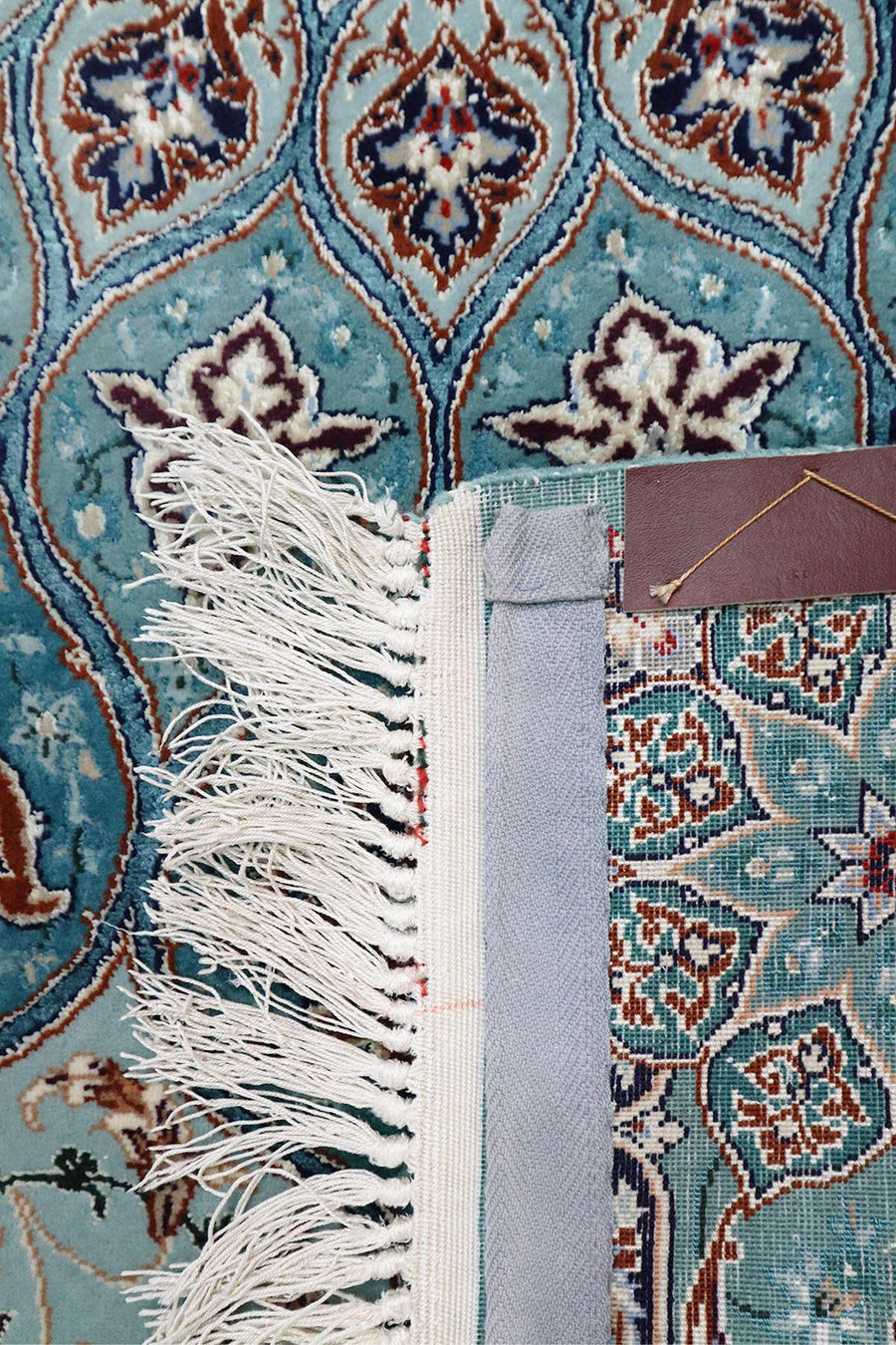 Wool and Silk Persian Rug - Timeless Elegance - 1.51 X 1 m