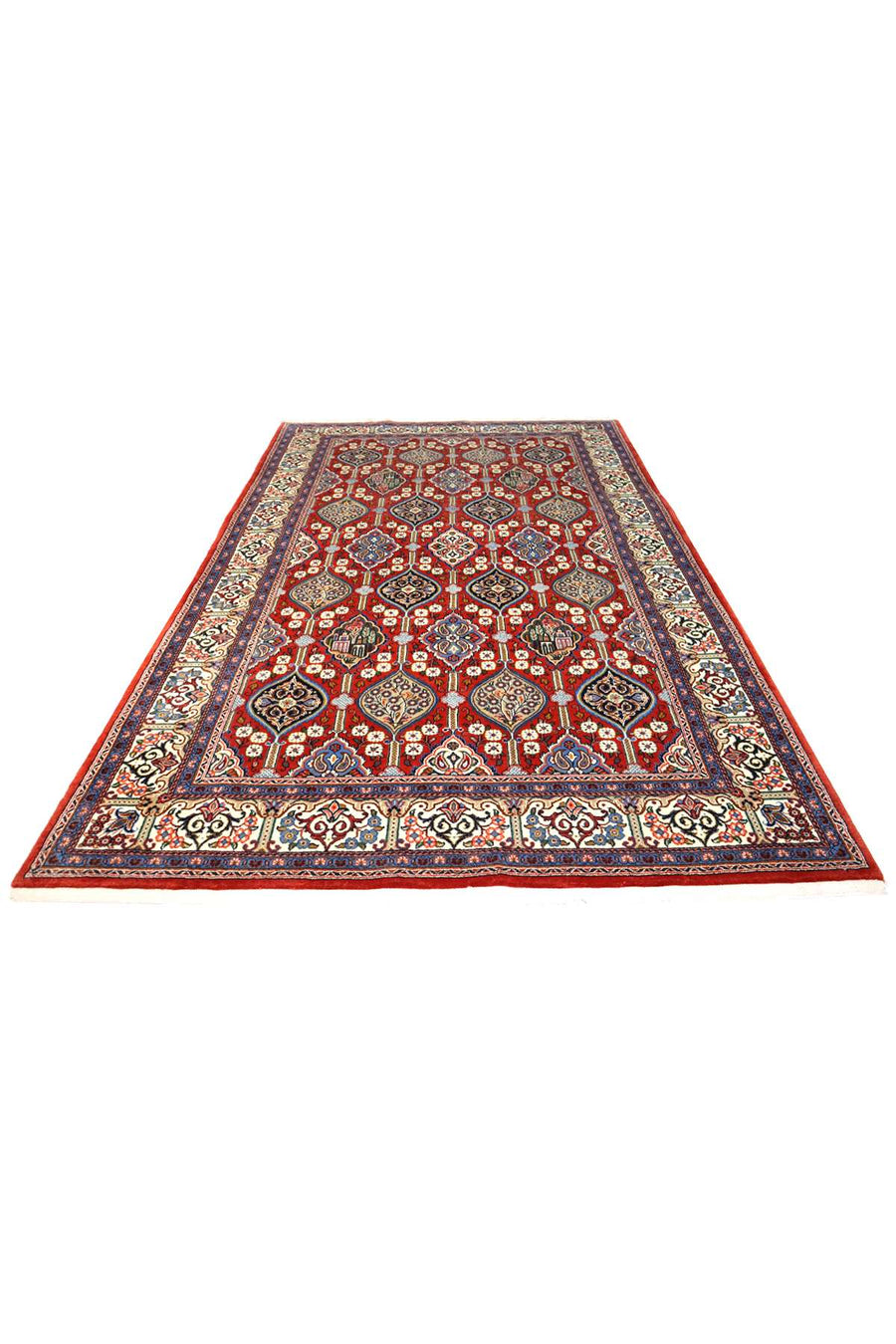 Fine Sarouk Rug - Intricate Storytelling Rug - 2.85 x 1.75 m