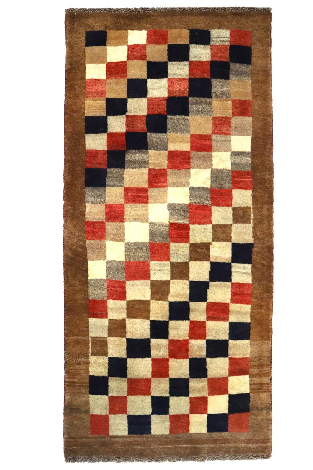 Contemporary Gabbeh - Hallway Runner - 2 x 0.82 m