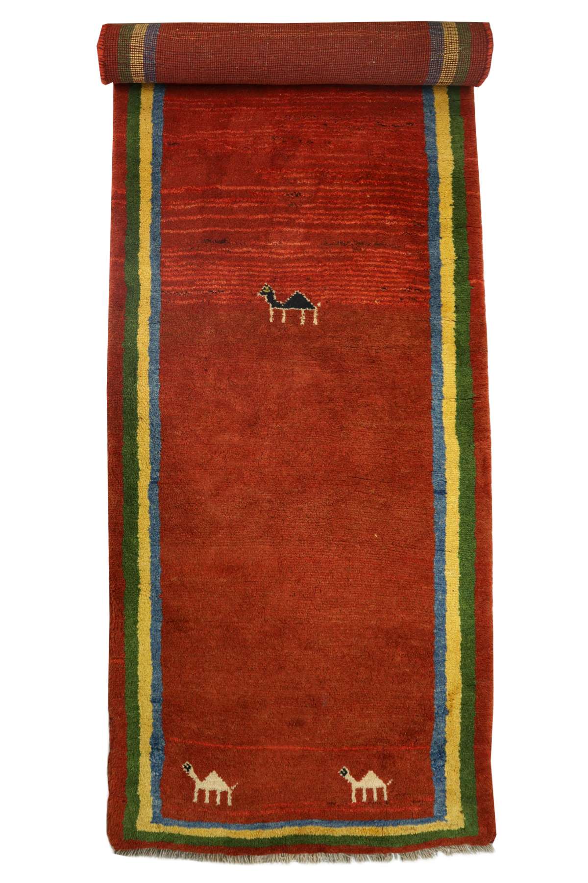 Minimalistic Gabbeh Runner - 2.75 x 0.9 m