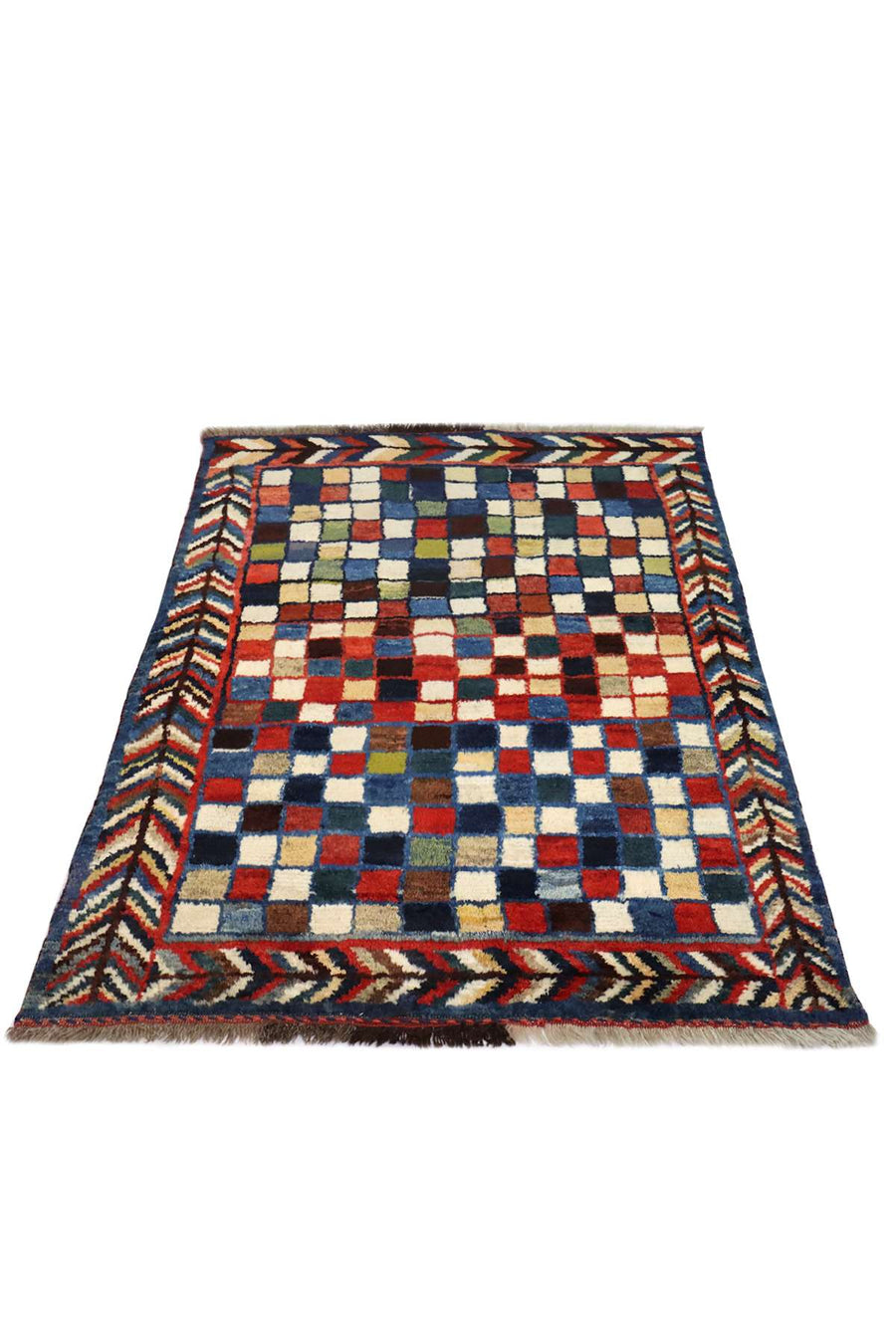 Shiraz Gabbeh Rug - Unique & Rare - 1.35 x 1.05 m