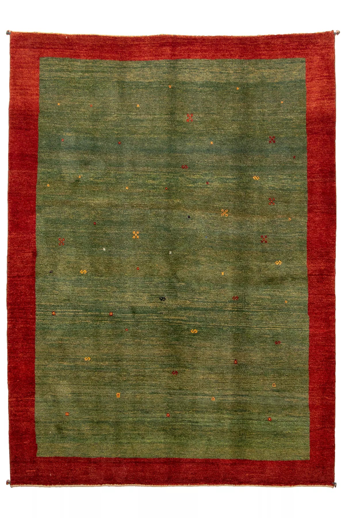 Persian Gabbeh Rug Minimalistic Home Decor - 2.85 x 2.1 m