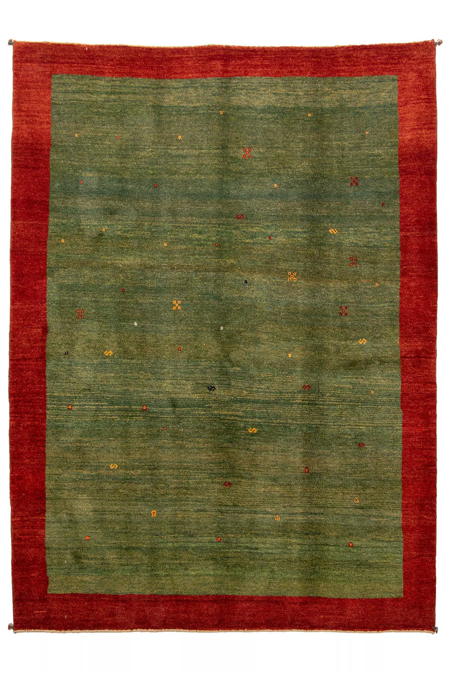 Persian Gabbeh Rug Minimalistic Home Decor - 2.85 x 2.1 m