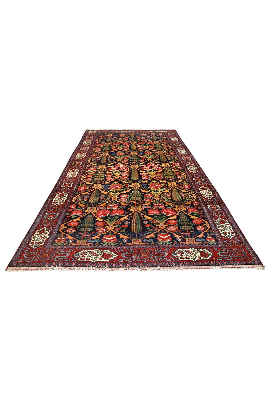 Antique Bakhtiari Rug - 3.3 x 1.9 m