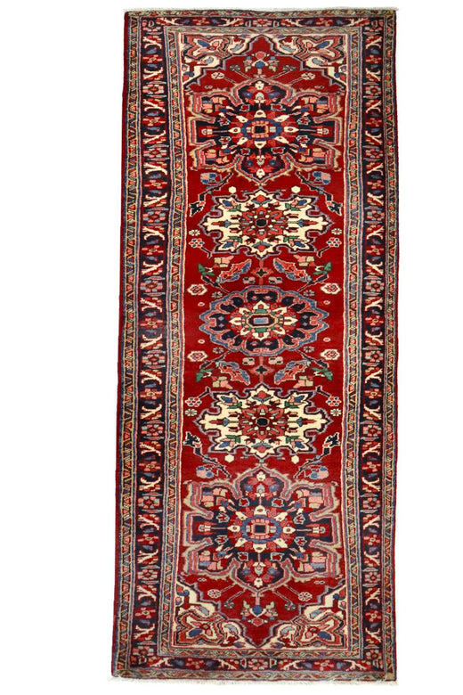 Hand-Knotted Wool Hallway Runner - 3.1 x 0.95 m