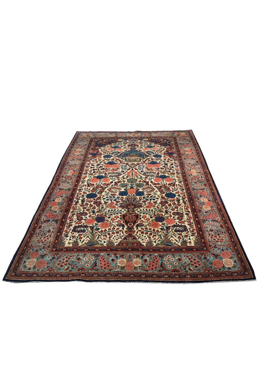 Persian Kashan Rug - Antique & Collectible - 1.28 x 2.08 m