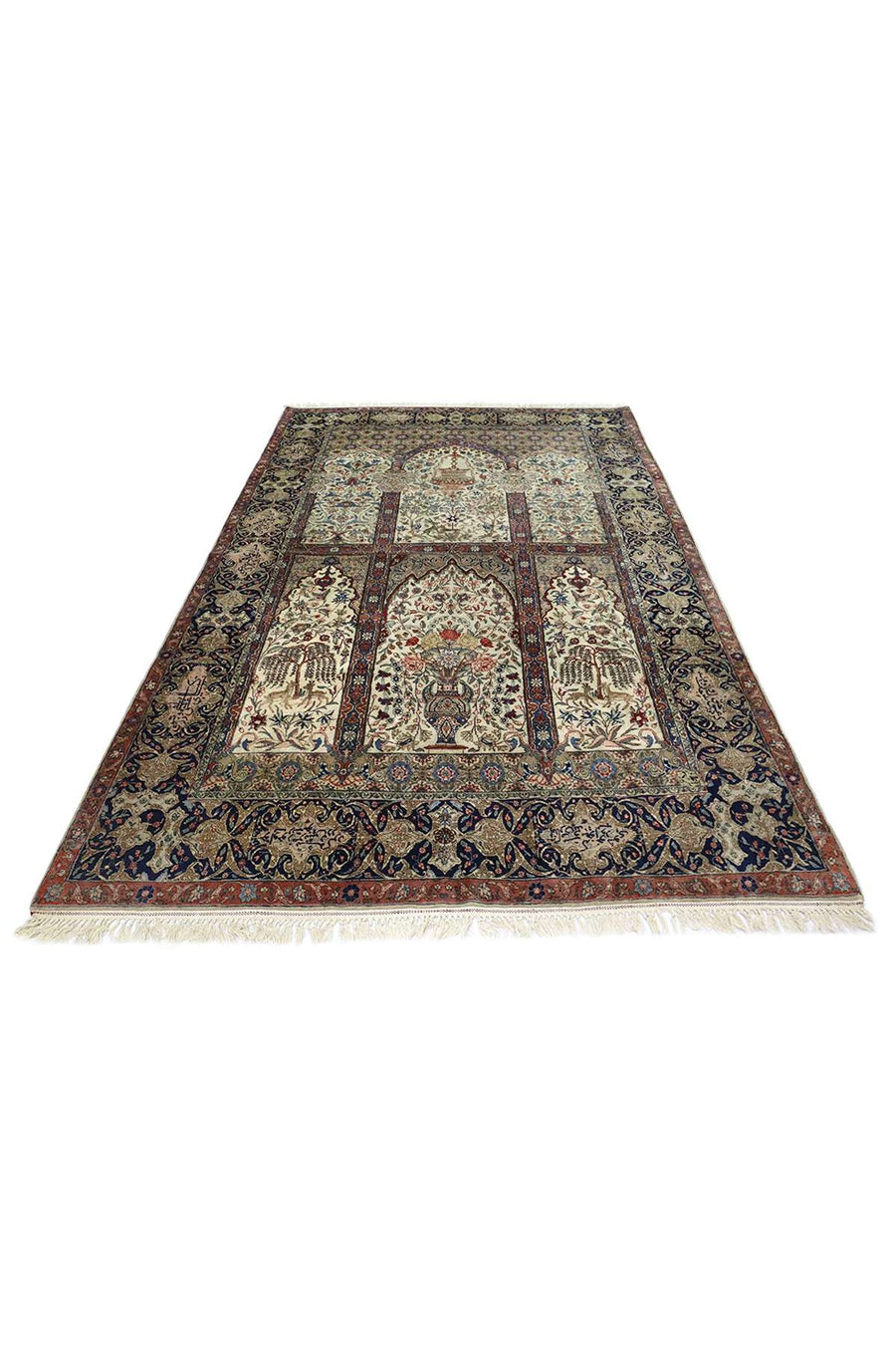 Antique Tabriz Rug - Alabaf Workshop - 2.7 x 1.8 m