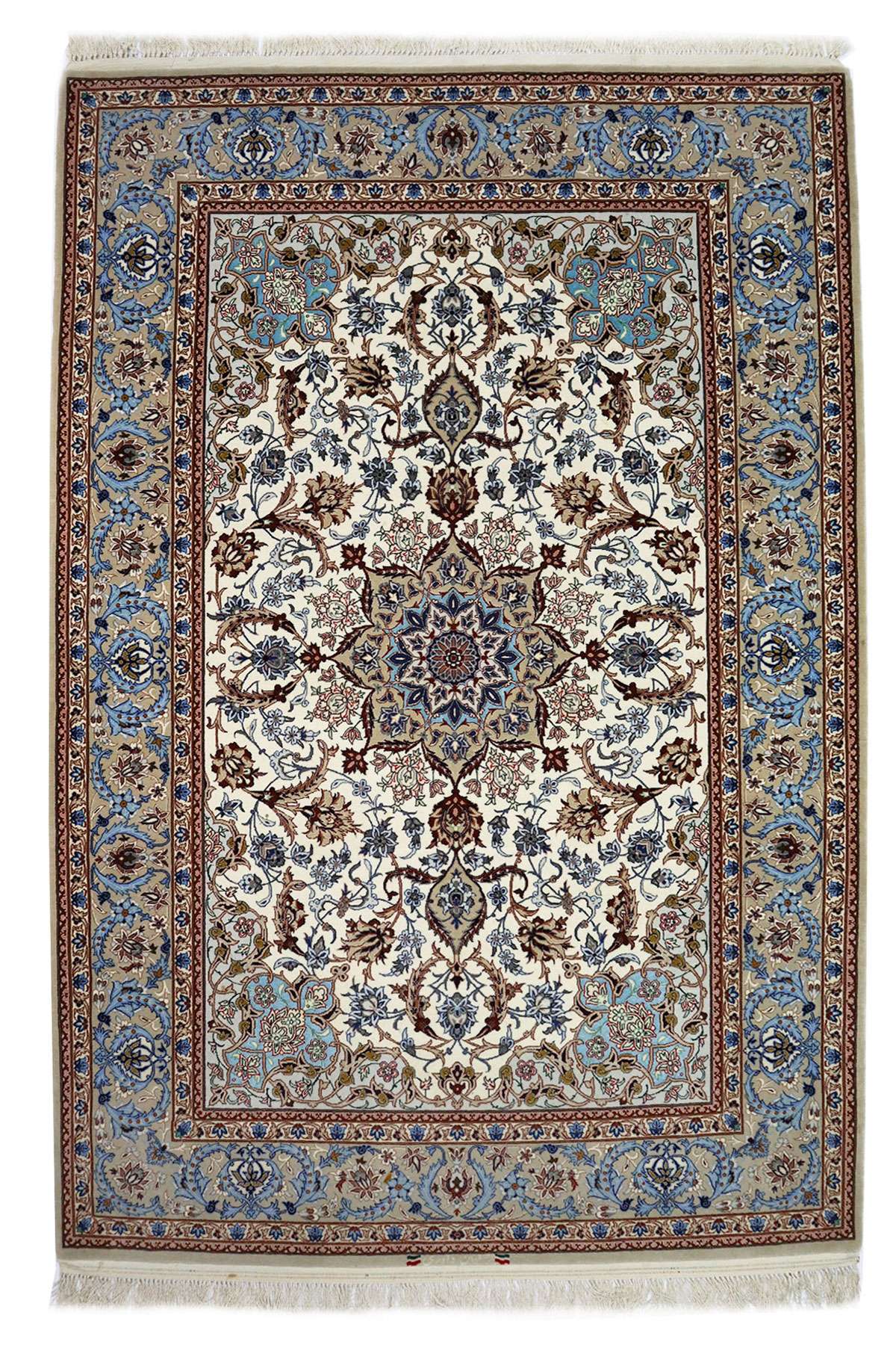 Masterpiece Isfahan Rug - Davari Workshop - 1.91 x 1.3 m
