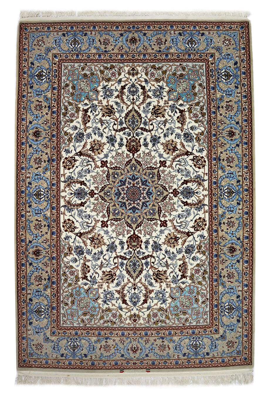 Masterpiece Isfahan Rug - Davari Workshop - 1.91 x 1.3 m
