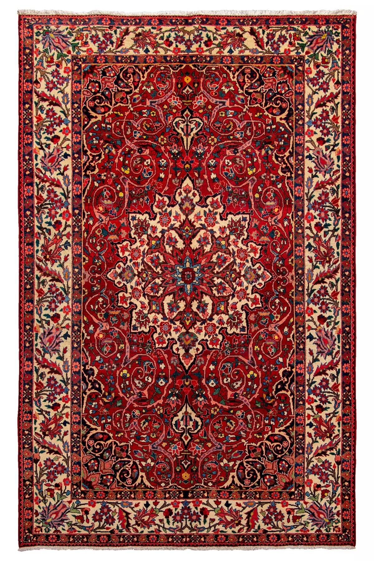 Persian Bakhtiari Rug 3.2 X 2.05 m