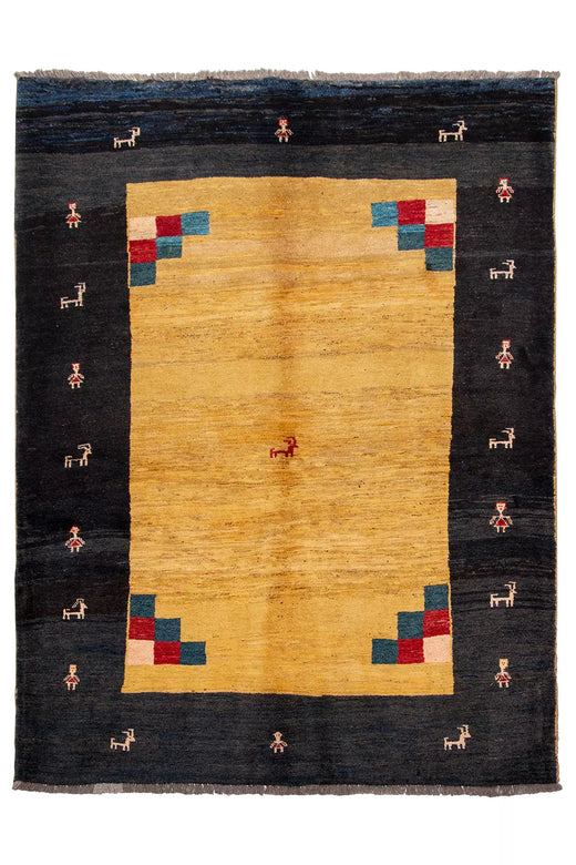 Persian Gabbeh Tribal Rug Rug - 2.8 x 2.15 m