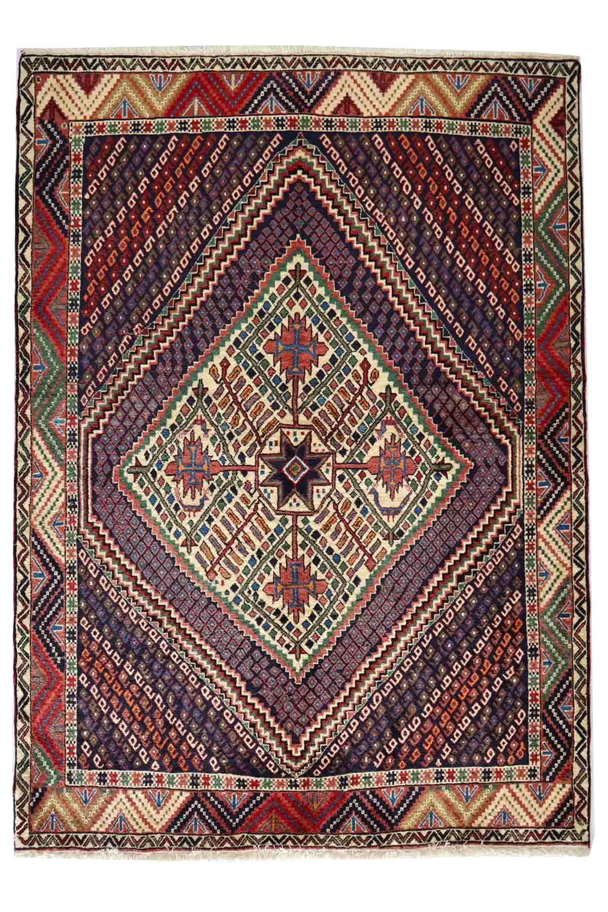 Vintage Persian Rug - 1.75 x 1.25 m