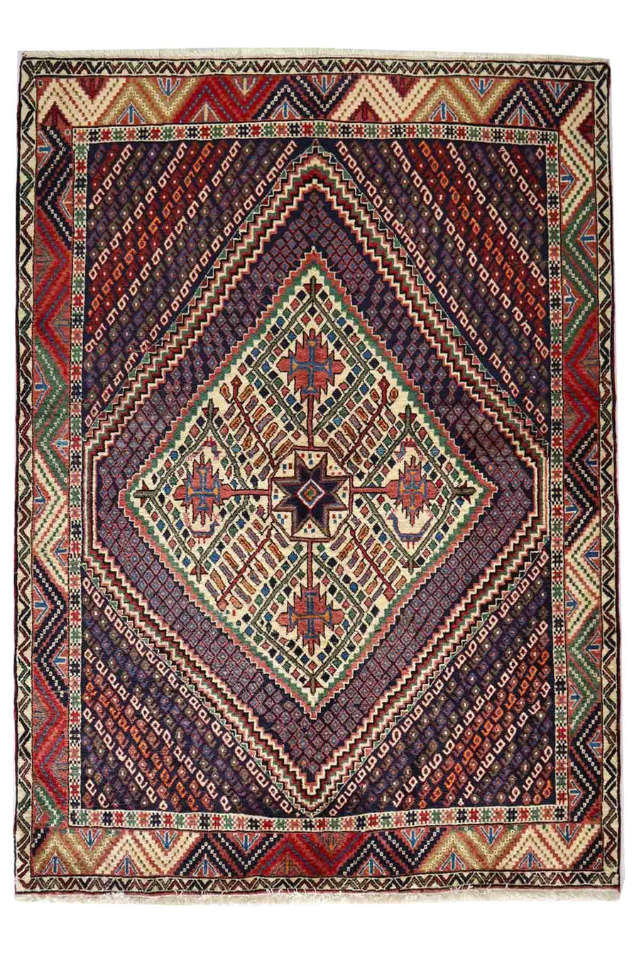 Vintage Persian Rug - 1.75 x 1.25 m