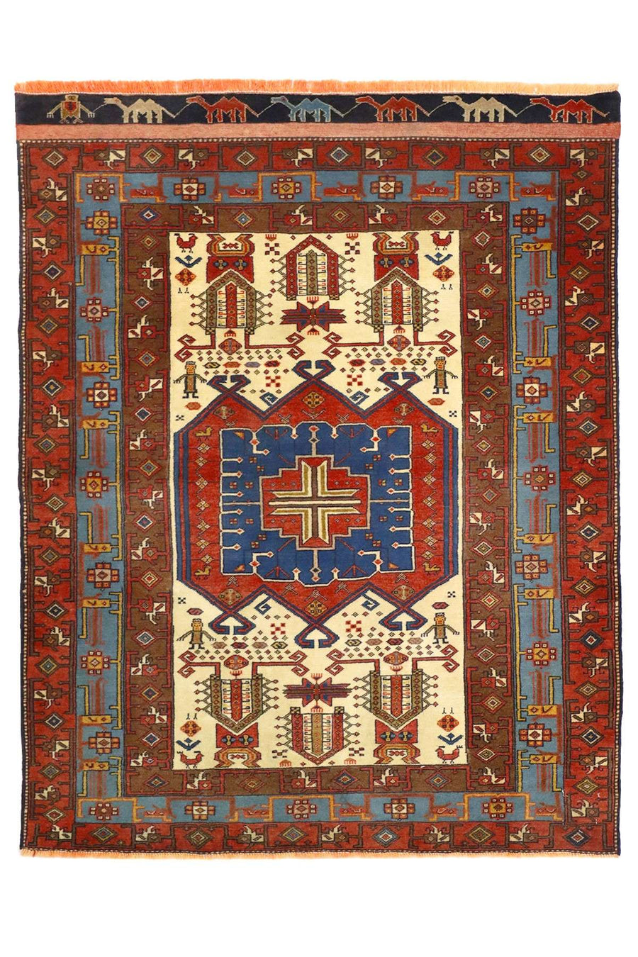 Persian Tribal Quchan Rug - 1.65 x 1.27 m