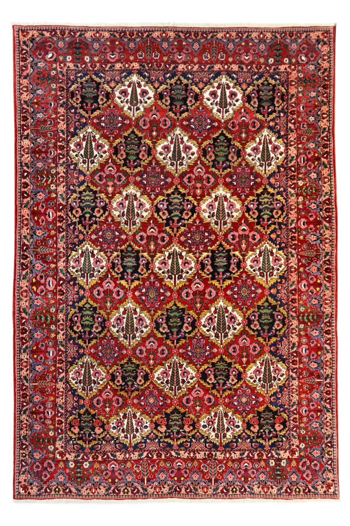 Persian Vintage Bakhtiari Rug - 3.13 x 2.08 m