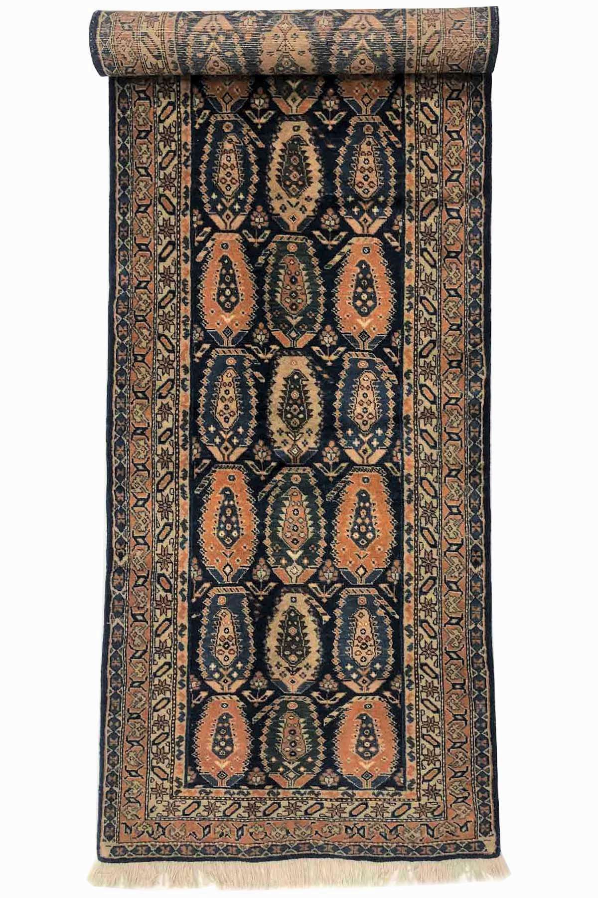 Vintage Hallway Runner - 2.9 × 0.77 m