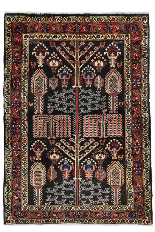Persian Handmade Bakhtiari Rug - 1.47 x 1.05 m