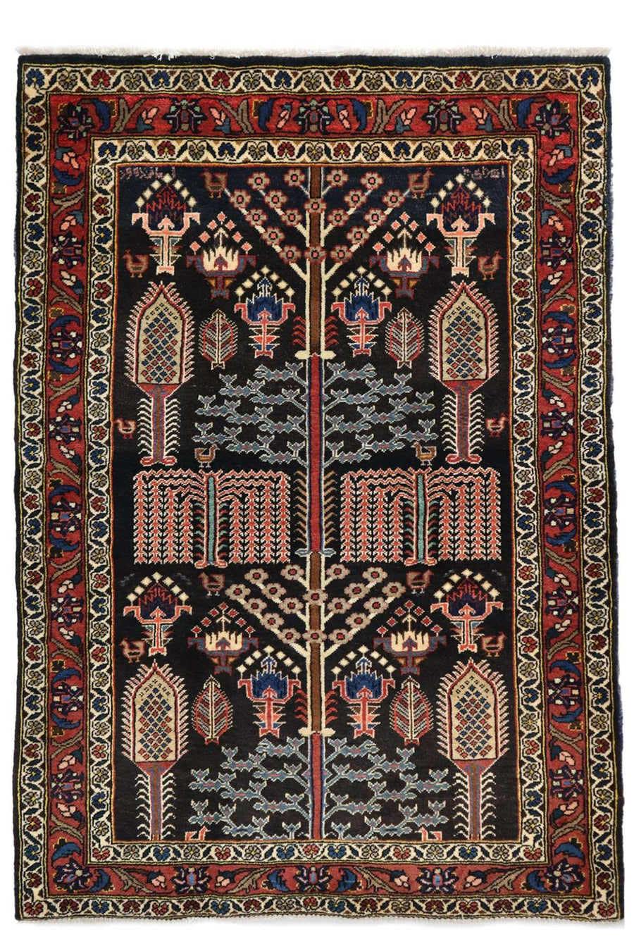 Persian Handmade Bakhtiari Rug - 1.47 x 1.05 m