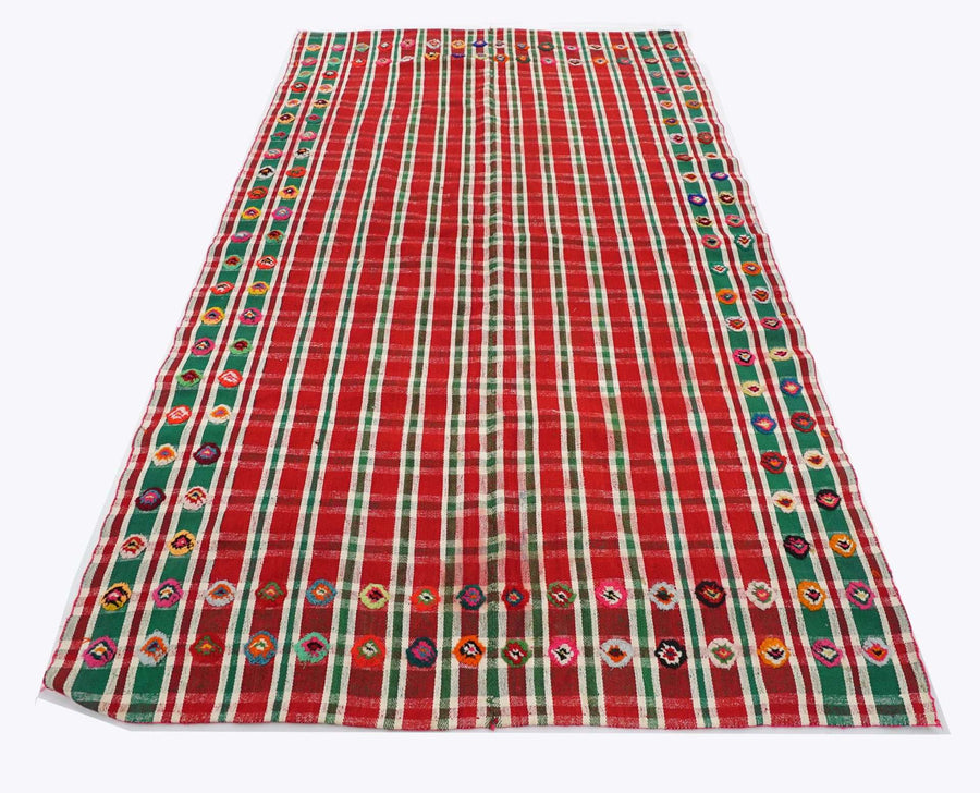 Vintage Jajim - Stripe Pattern - 1.35 x 2.1 m