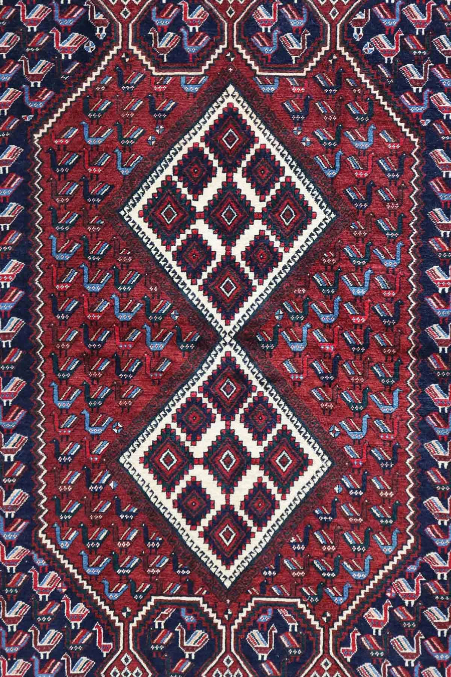 Persian Rug Afshar - 1.75 x 1.3 m