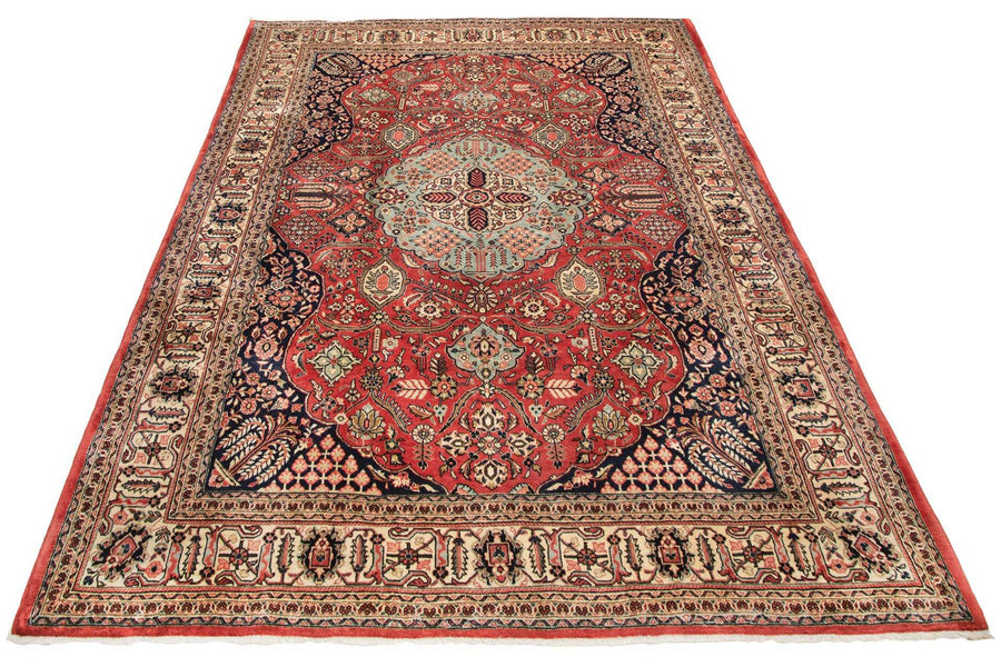 Vintage Persian Saruk Rug - 3.1× 2.1 m