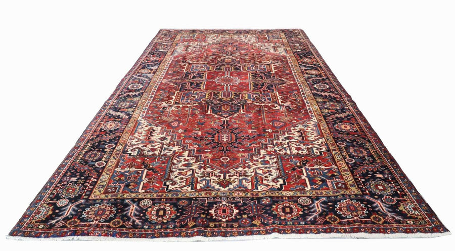 Vintage Heriz Rug - 4 × 2.8 m