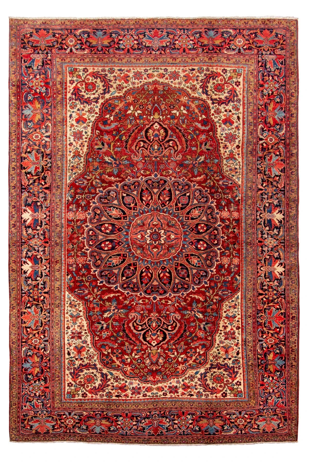 Collectible Persian Heriz Rug - 3.6 x 2.5 m