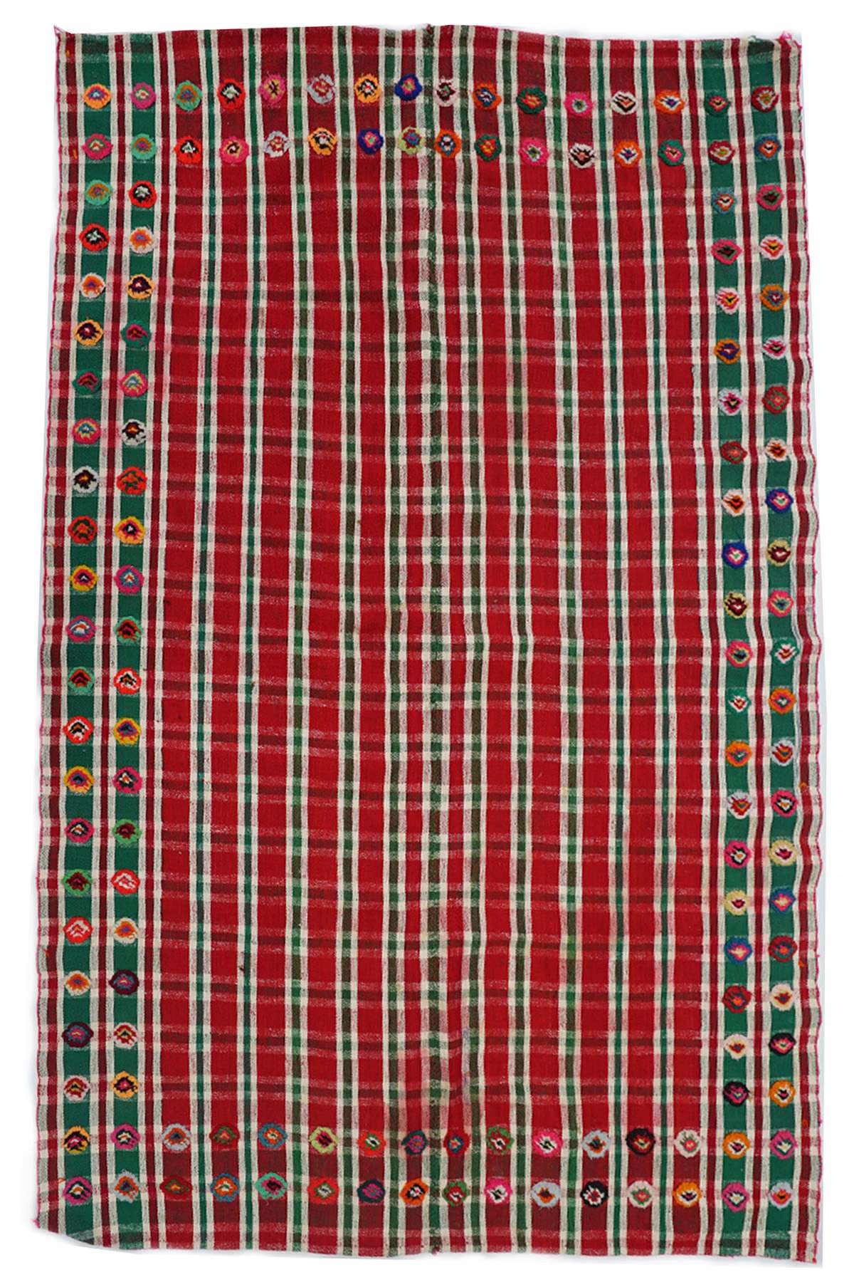 Vintage Jajim - Stripe Pattern - 1.35 x 2.1 m