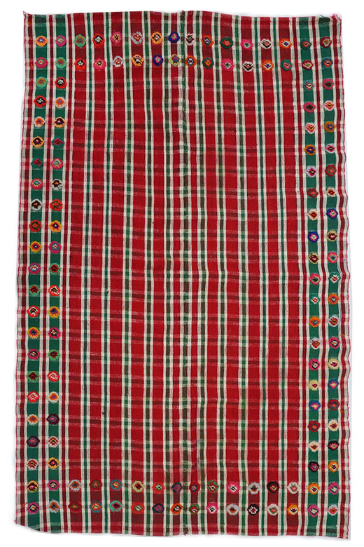Vintage Jajim - Stripe Pattern - 1.35 x 2.1 m