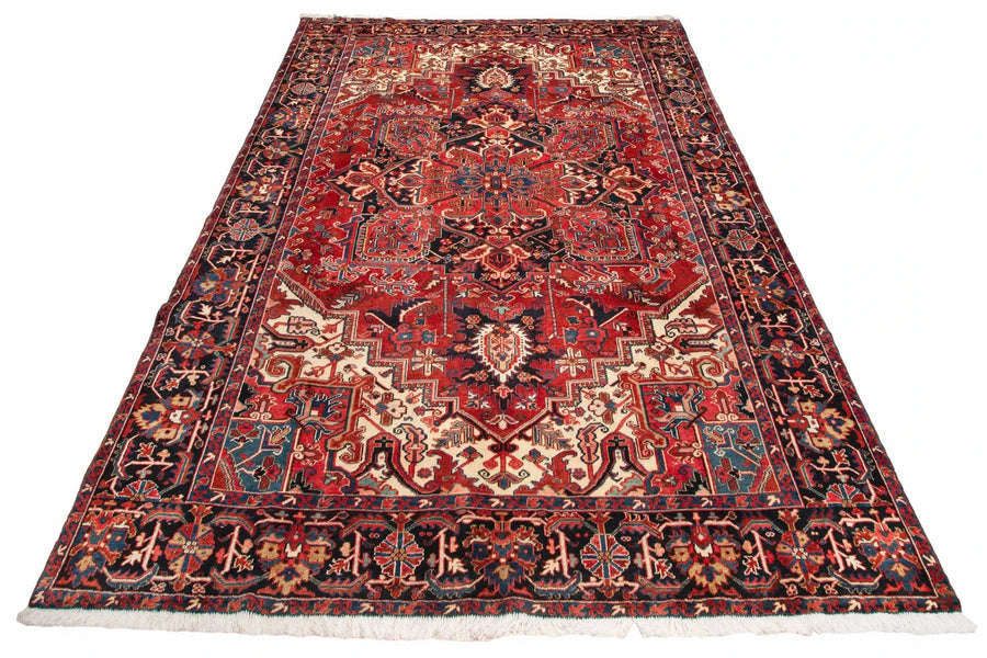 Heriz Vintage Persian Rug - 3.4 x 2.65 m