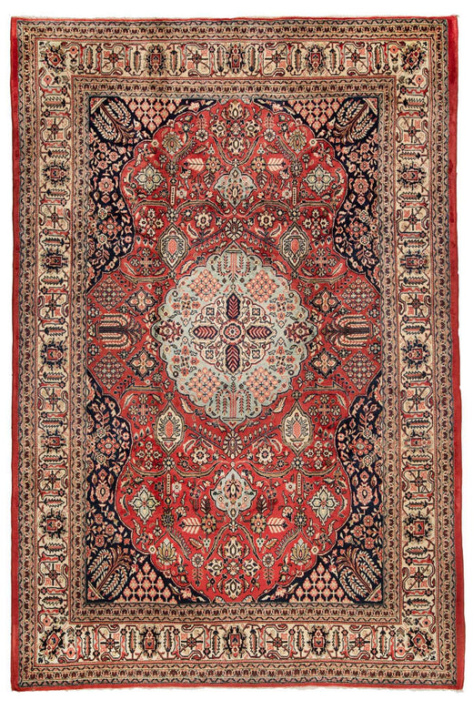 Vintage Persian Saruk Rug - 3.1× 2.1 m
