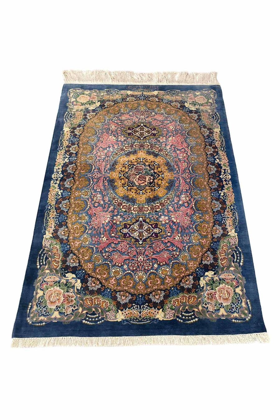Persian Qum Silk Rug