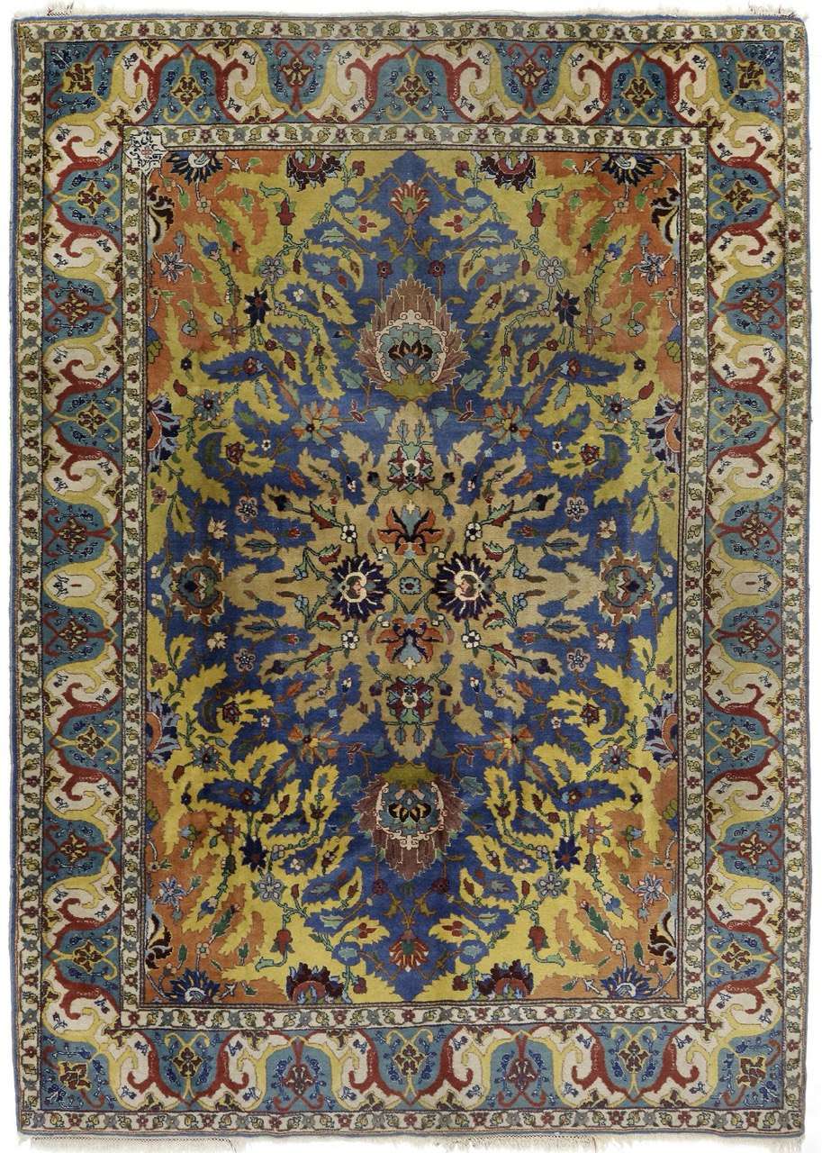 Tabriz Benlian Rug - Antique Persian Rug - 2.9 x 2.06 m