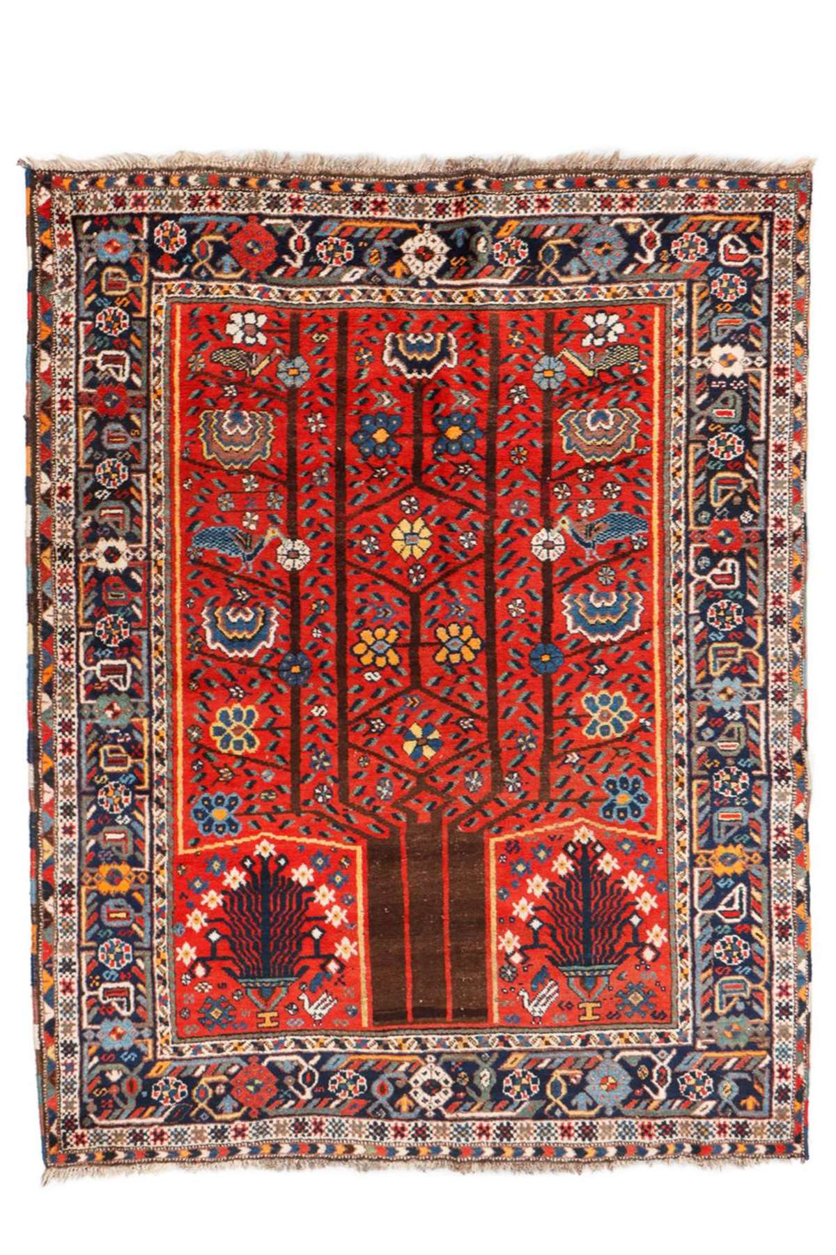 Neyriz Tree of Life - Persian Tribal Rug