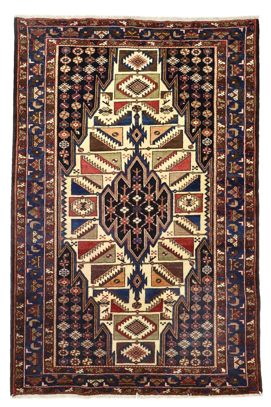Persian Handwoven Mazleghan Rug - 2 x 1.35 m