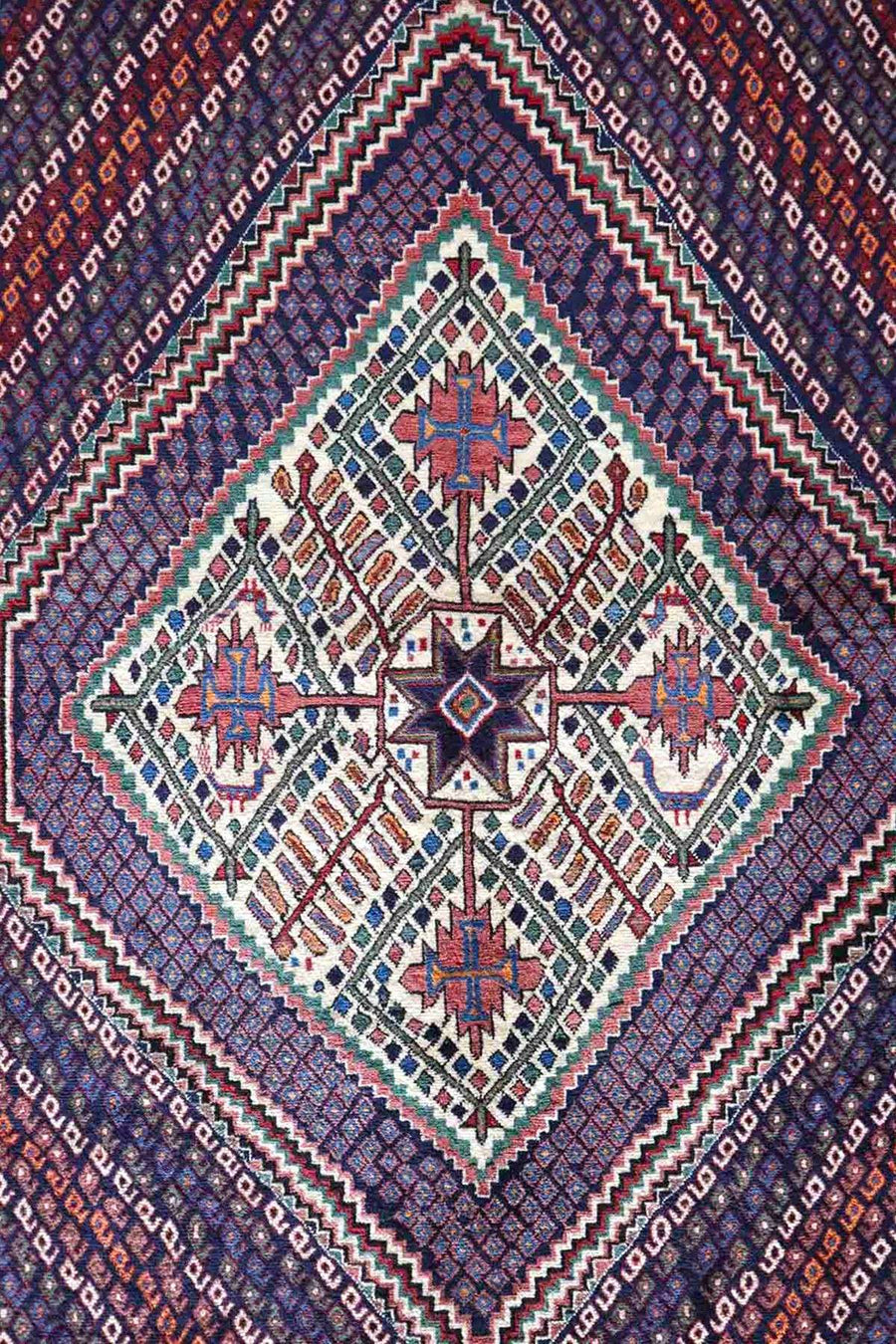 Vintage Persian Rug - 1.75 x 1.25 m