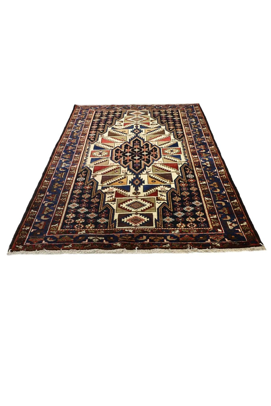 Persian Handwoven Mazleghan Rug - 2 x 1.35 m