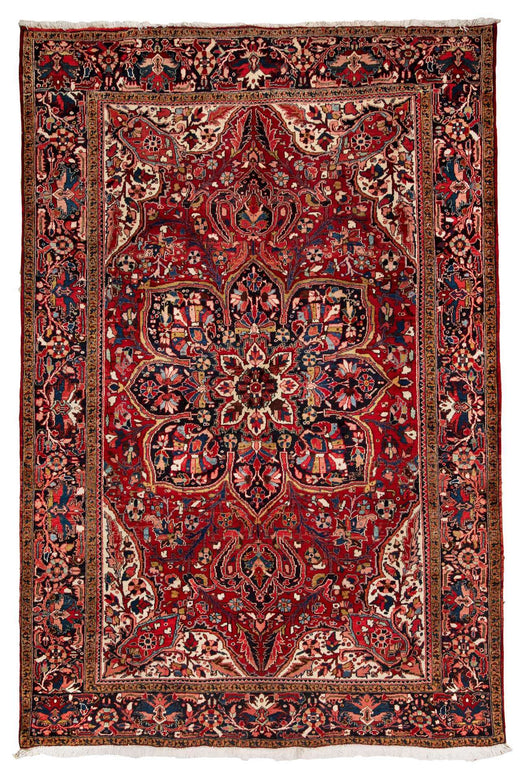 Thick Pile Vintage Heriz Rug - 3.4×2.5 m
