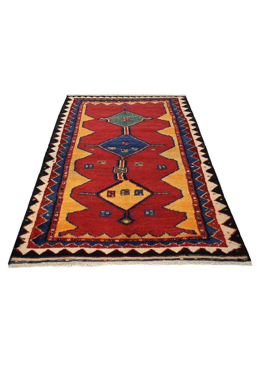 Vintage Bakhtiari Gabbeh Rug - 1.95 x 1.25 m