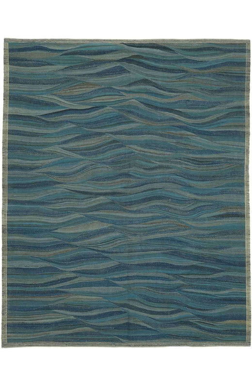 Minimalist Kilim Rug Khazar - 2.4 x 3.01 m