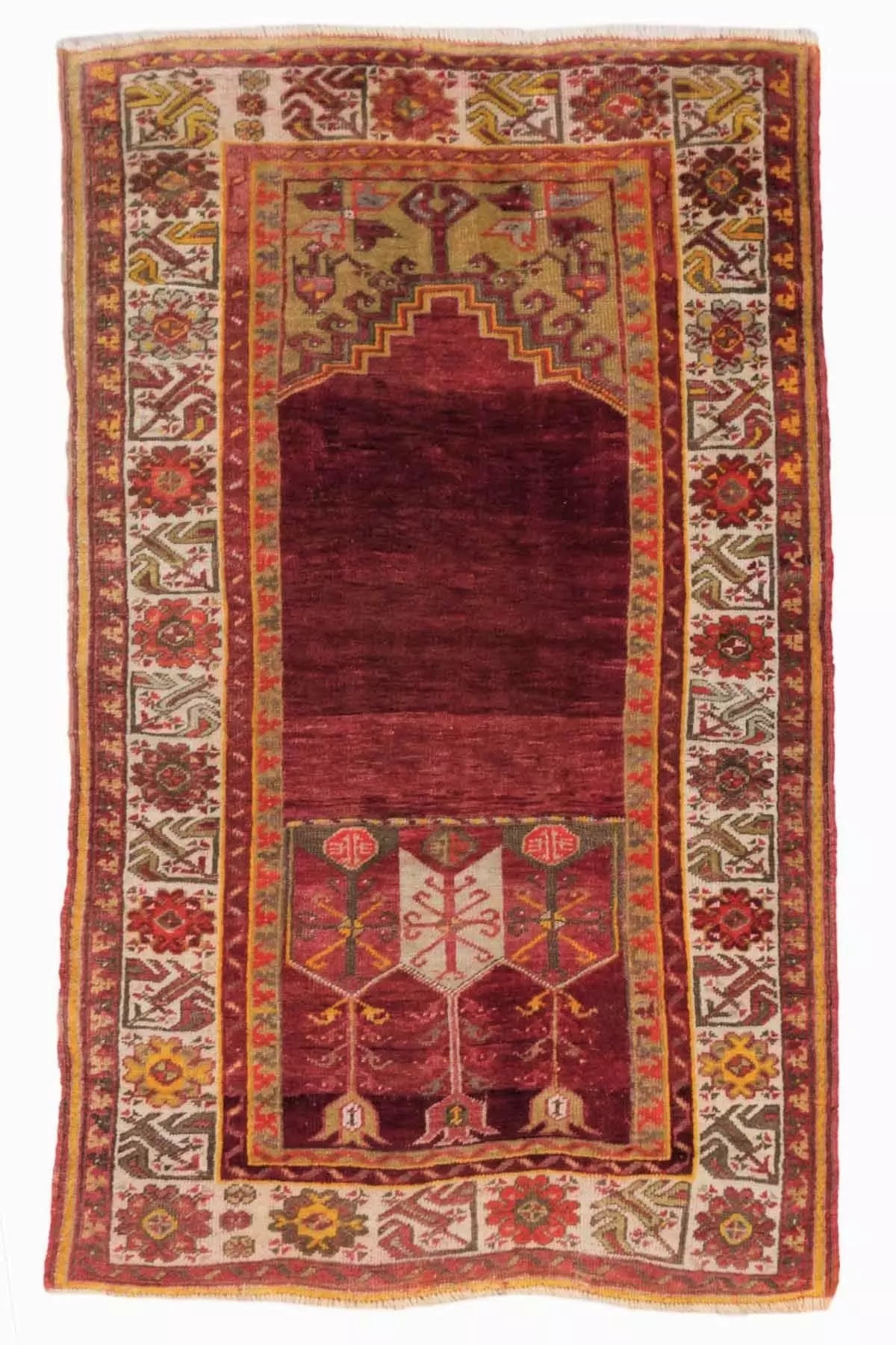 Antique Prayer Rug - Anatolian Ladik