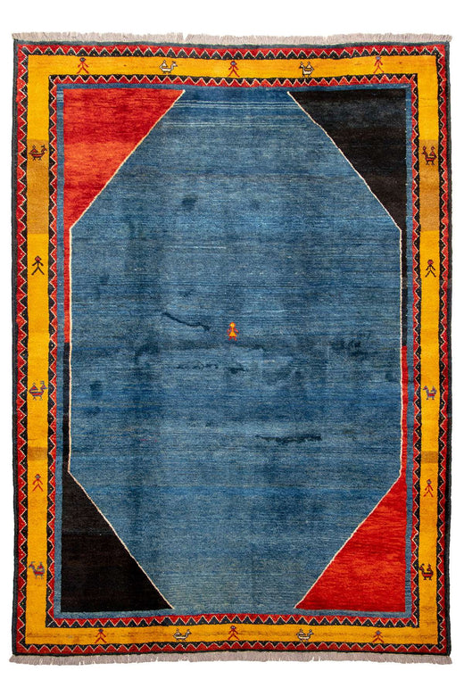 Persian Gabbeh Rug Eco Friendly Home Decor - 2.9 x 2.1 m