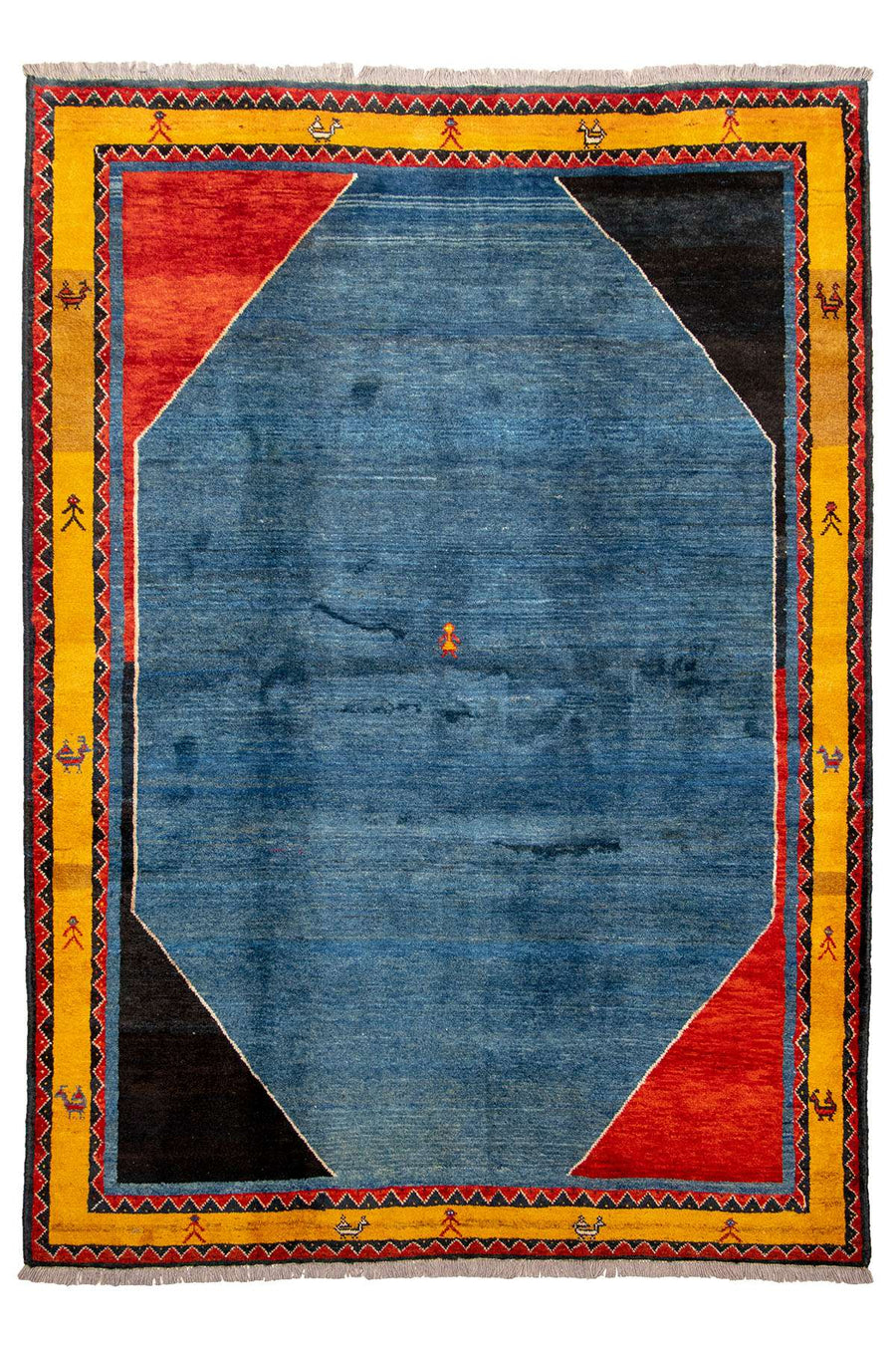 Persian Gabbeh Rug Eco Friendly Home Decor - 2.9 x 2.1 m