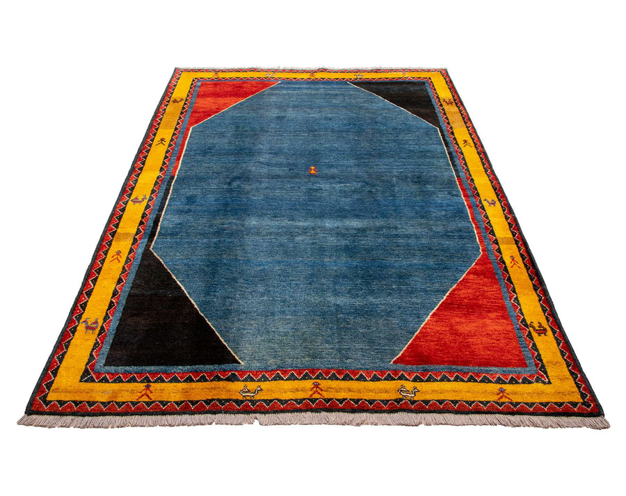 Persian Gabbeh Rug Eco Friendly Home Decor - 2.9 x 2.1 m