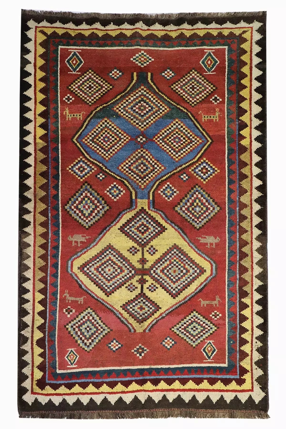 Antique Lori Gabbeh Rug - 2.35 x 1.47 m