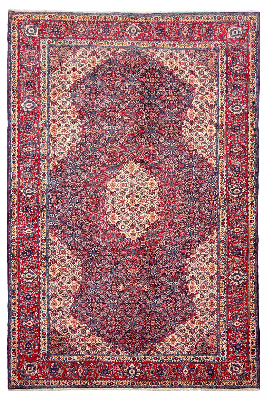 Persian Fine Sarouk Rug - 3.2 X 2.19 m
