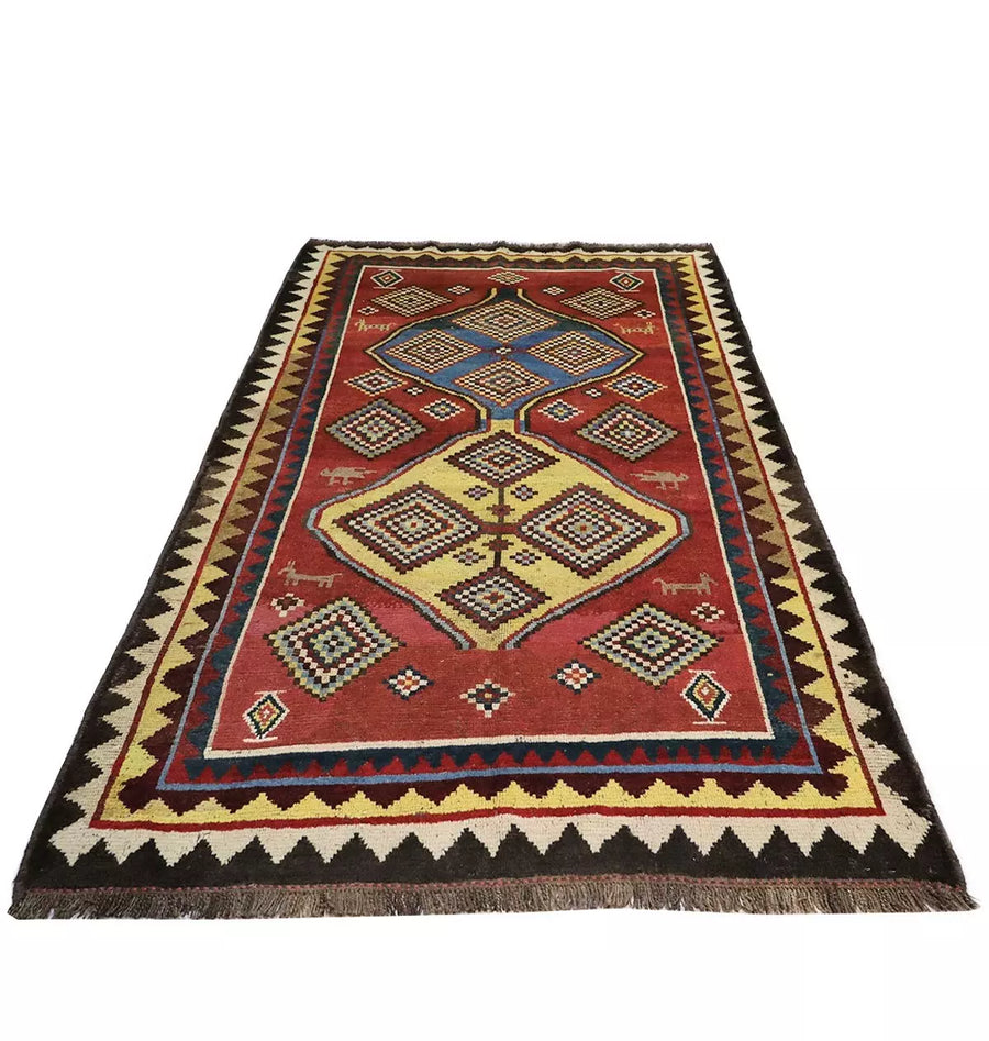 Antique Lori Gabbeh Rug - 2.35 x 1.47 m