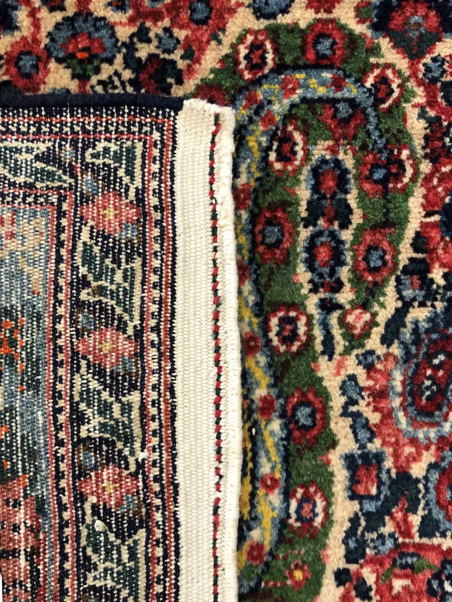 Antique Persian Boteh Rug - 2.12 × 1.45 m