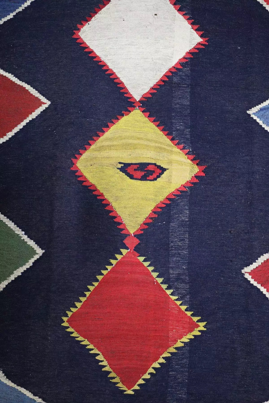 Vintage Persian Qashqai Gabbeh Rug - 1.4 x 2 m
